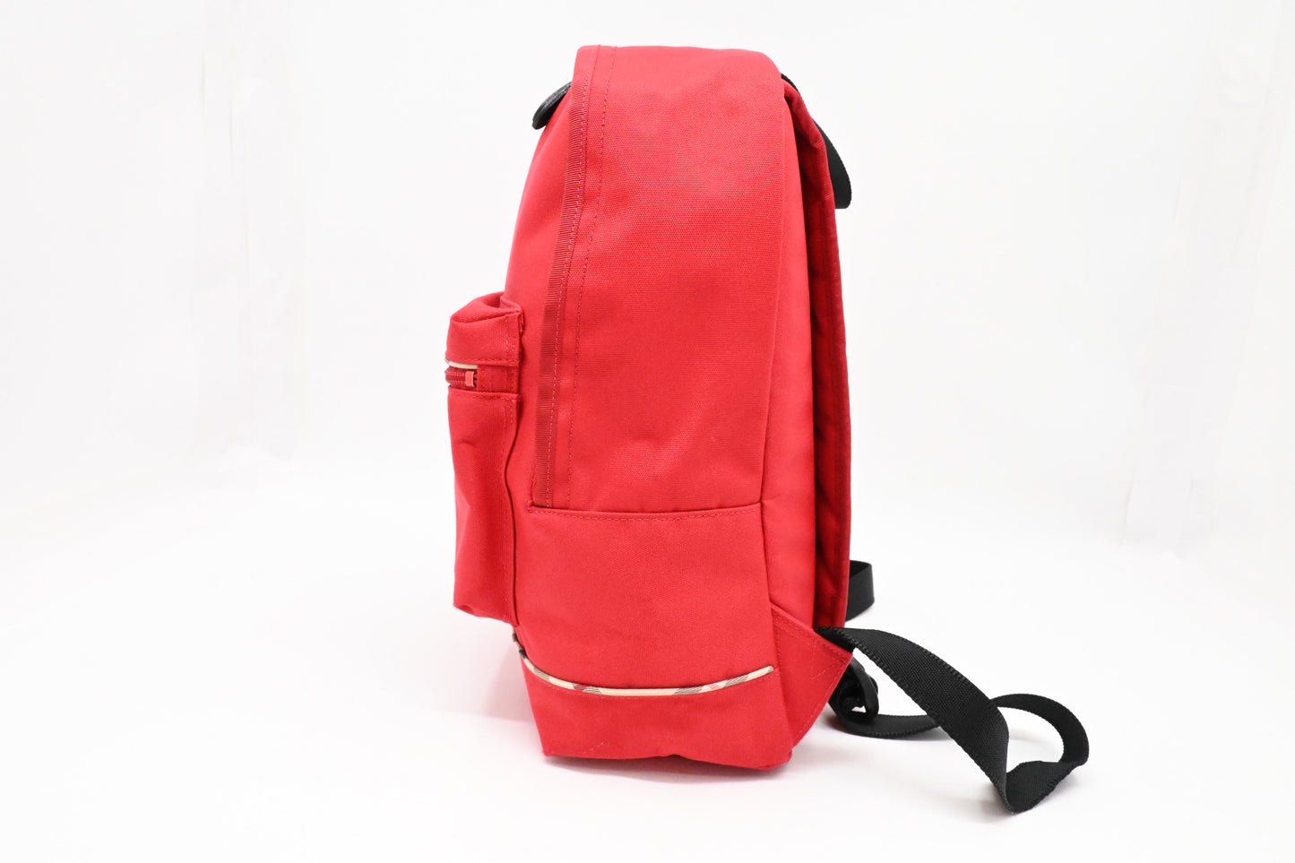 Burberry Backpack in Red Canvas
