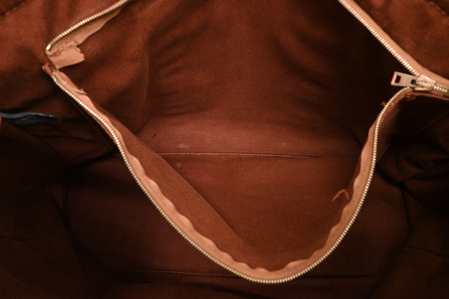 Hermes Fourre-Tout GM in Brown Canvas