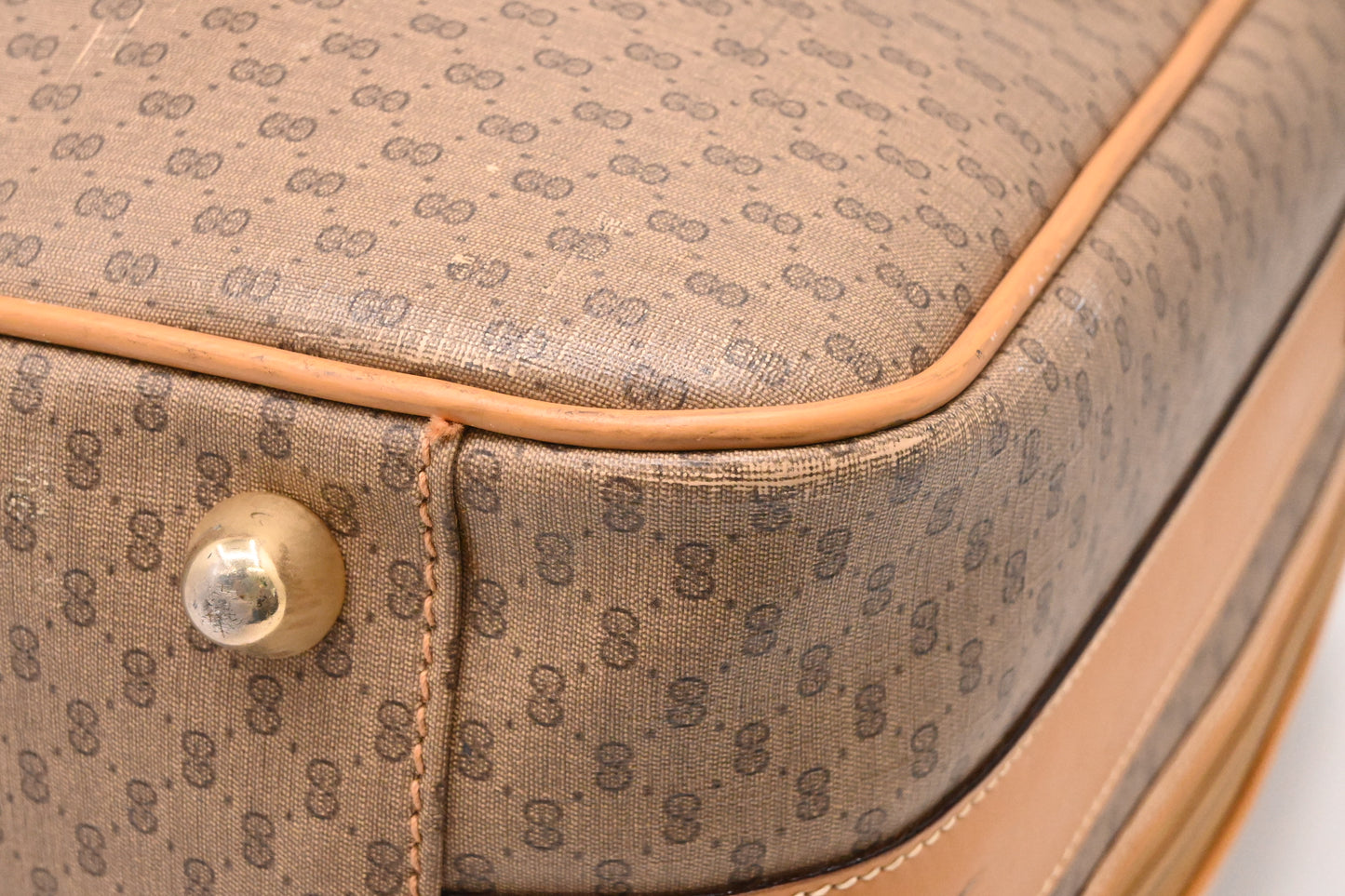 Gucci Suitcase in Micro GG Canvas