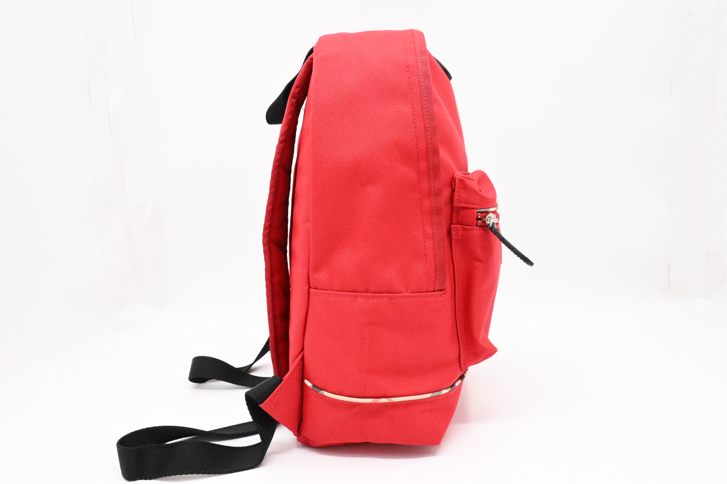 Burberry Backpack in Red Canvas