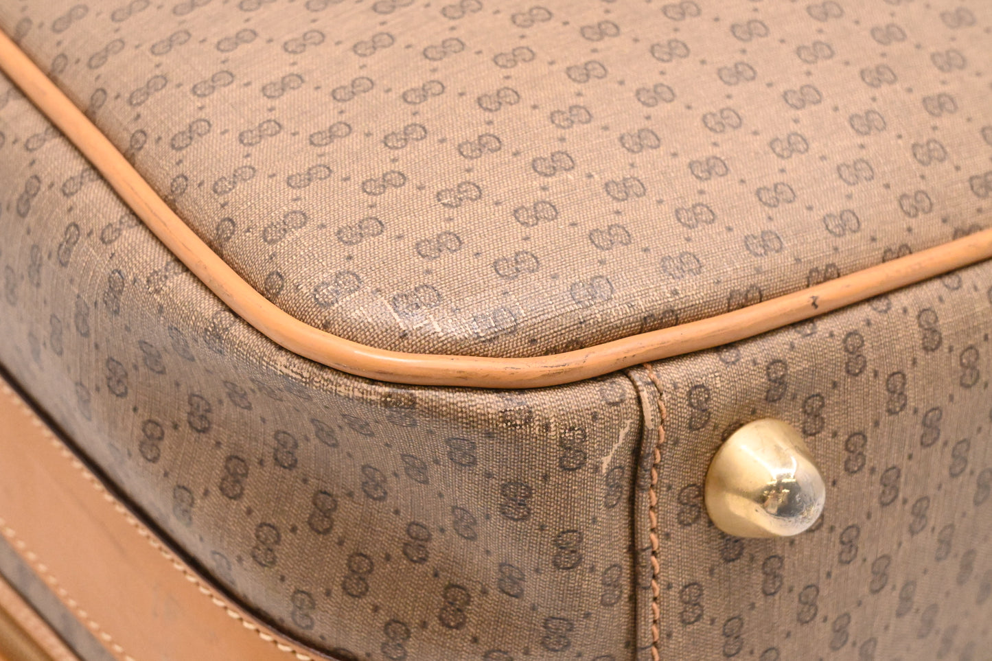 Gucci Suitcase in Micro GG Canvas