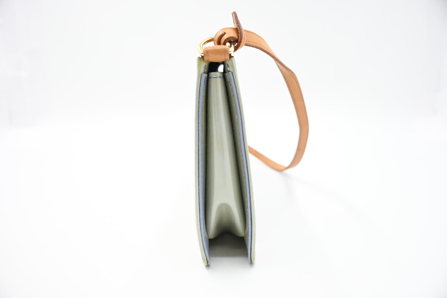 Louis Vuitton Lexington in Metallic Green Vernis Leather