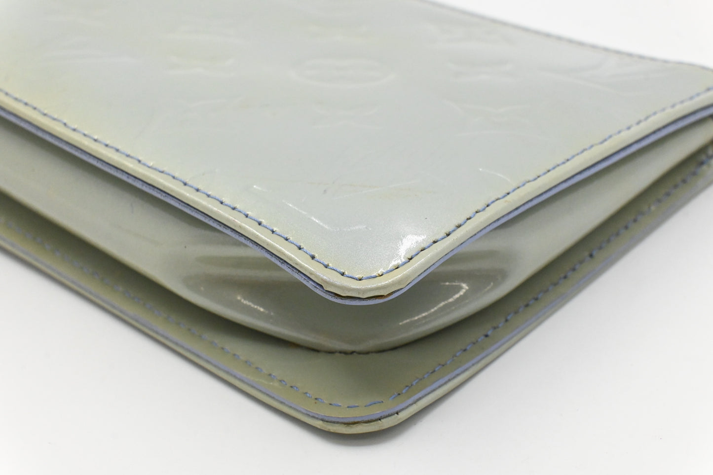 Louis Vuitton Lexington in Metallic Green Vernis Leather