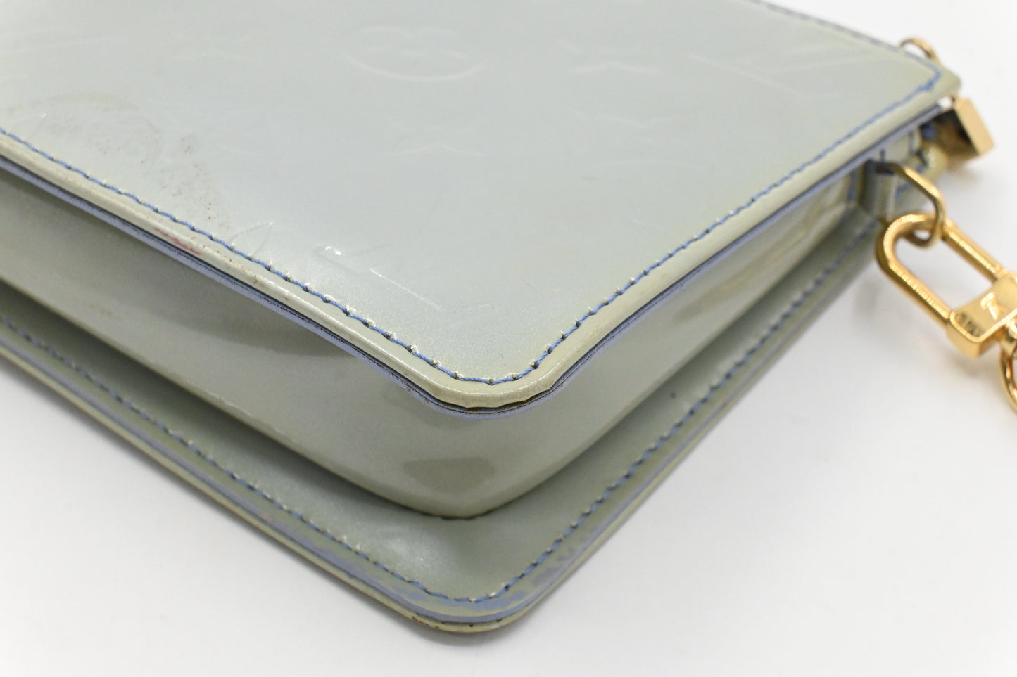 Louis Vuitton Lexington in Metallic Green Vernis Leather