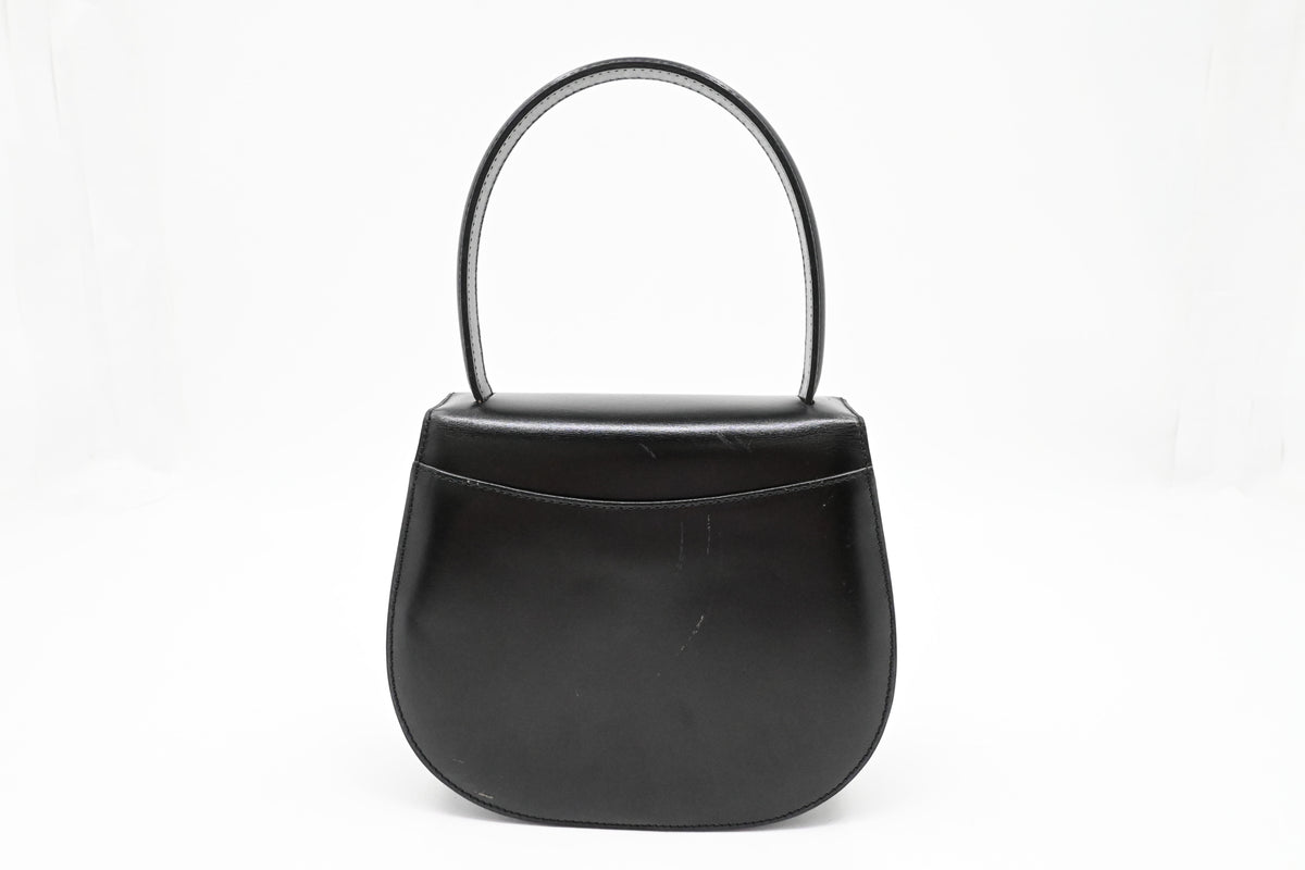 Celine 2way Bag in Black Leather
