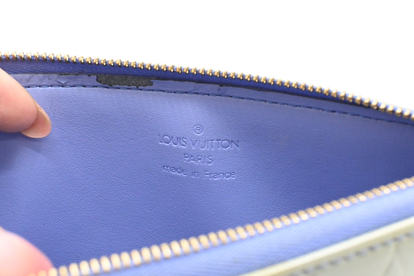 Louis Vuitton Lexington in Metallic Green Vernis Leather