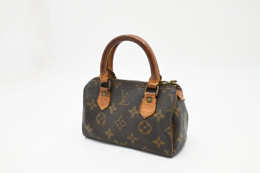 Louis Vuitton Mini Speedy in Monogram Canvas