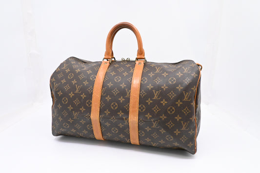 Louis Vuitton Keepall 45 in Monogram Canvas