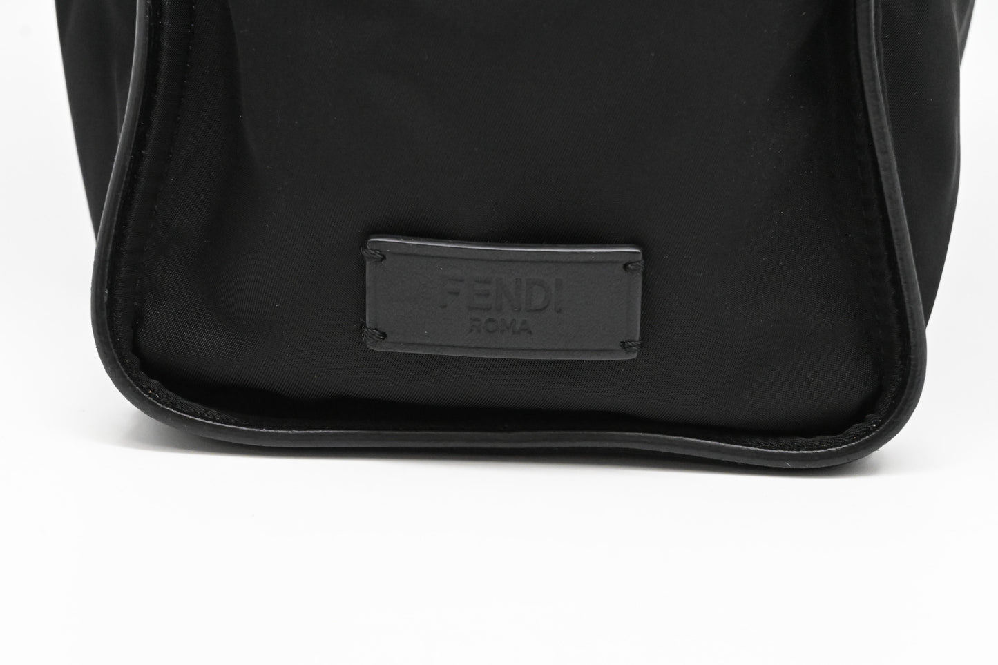 Fendi Monster Tote in Black Nylon