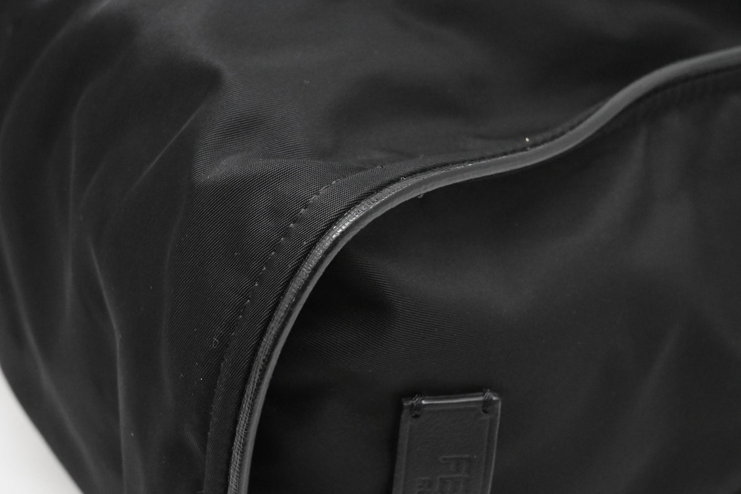 Fendi Monster Tote in Black Nylon