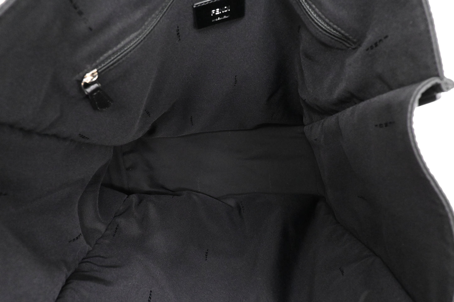 Fendi Monster Tote in Black Nylon