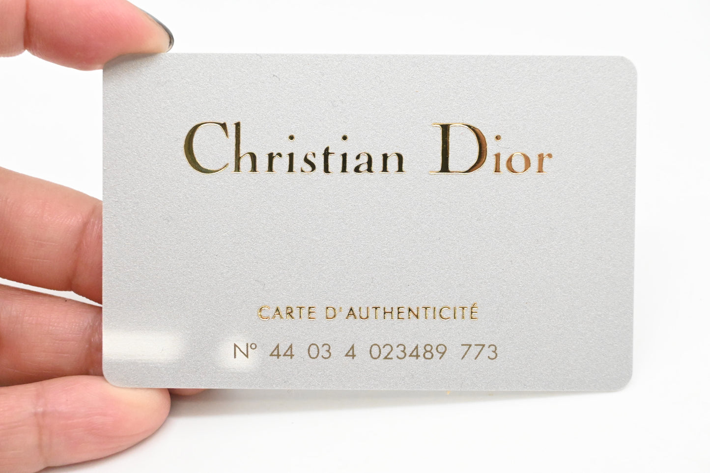 Dior Small Lady Dior in Black Cannage Nylon Canvas