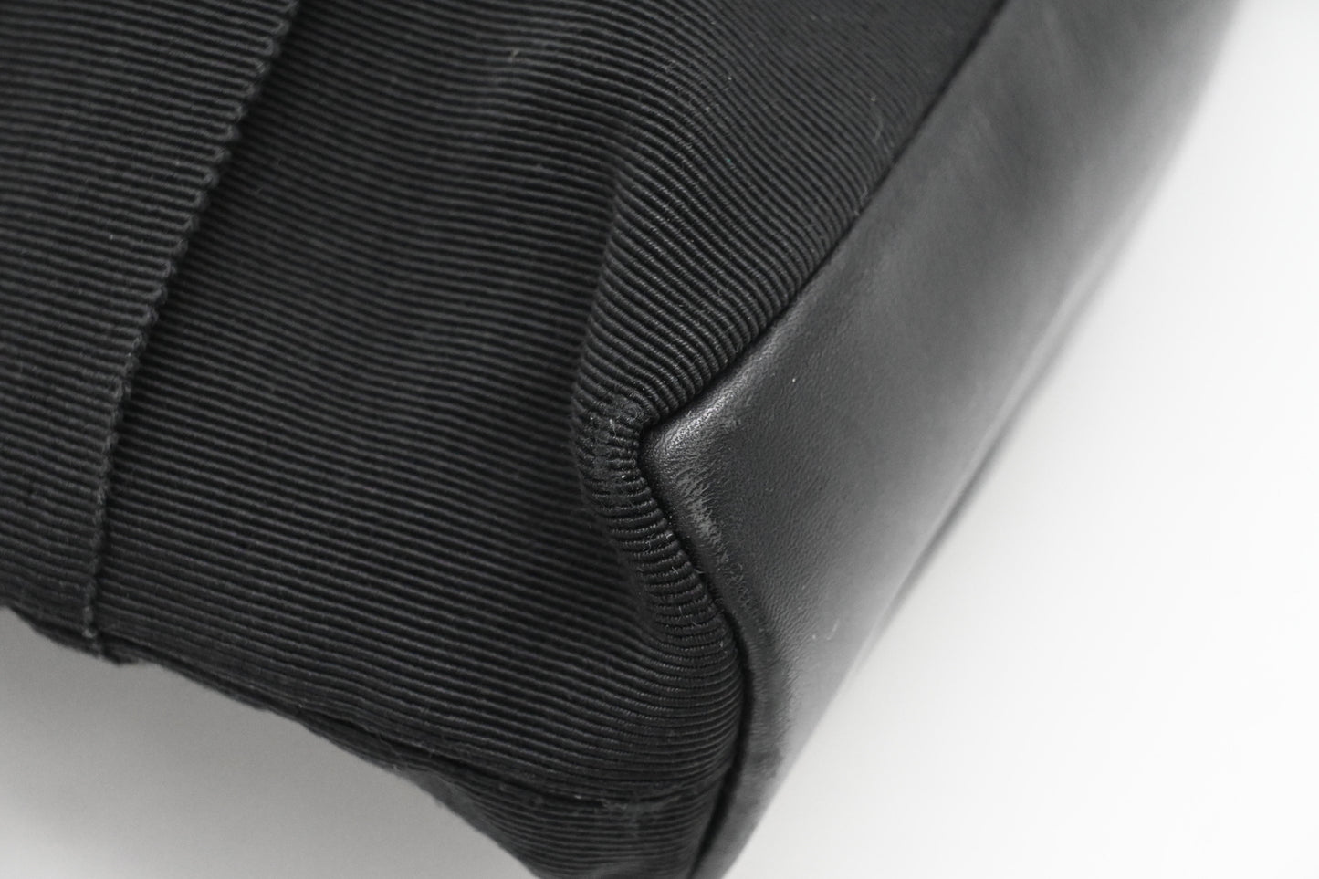 Ferragamo Tote Bag in Black Canvas