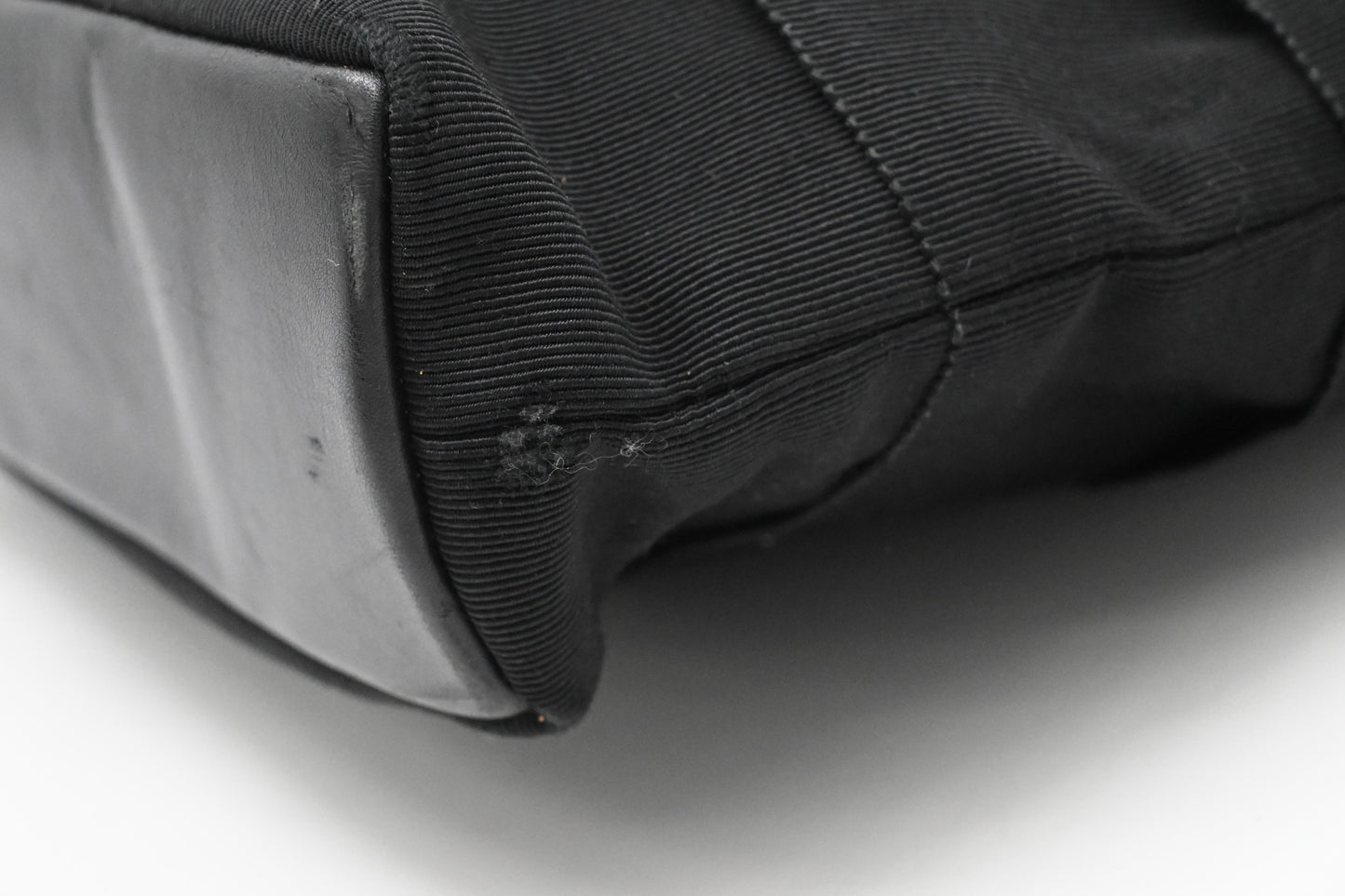 Ferragamo Tote Bag in Black Canvas