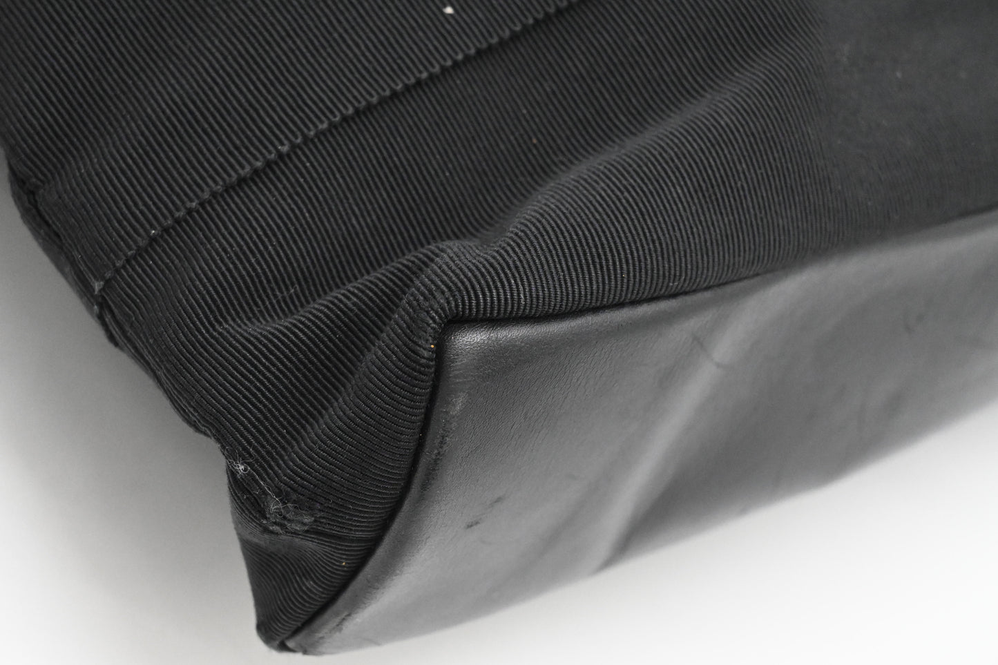 Ferragamo Tote Bag in Black Canvas