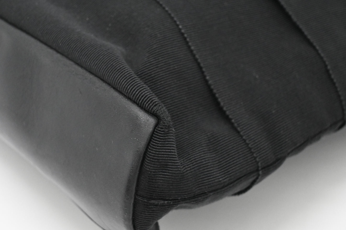 Ferragamo Tote Bag in Black Canvas