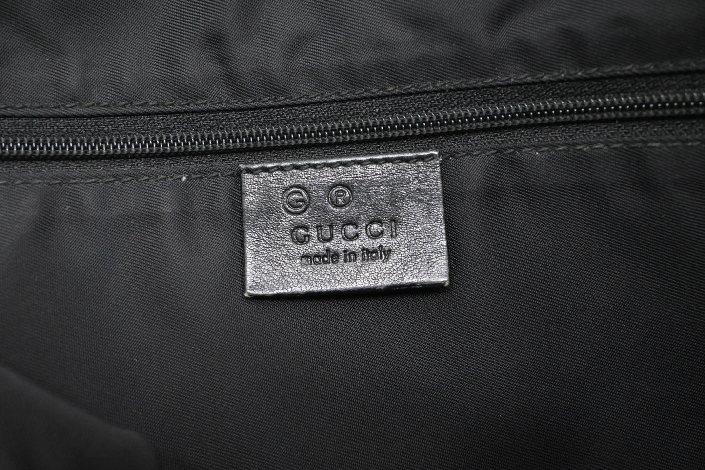 Gucci Shoulder Bag in Black Horsebit Canvas
