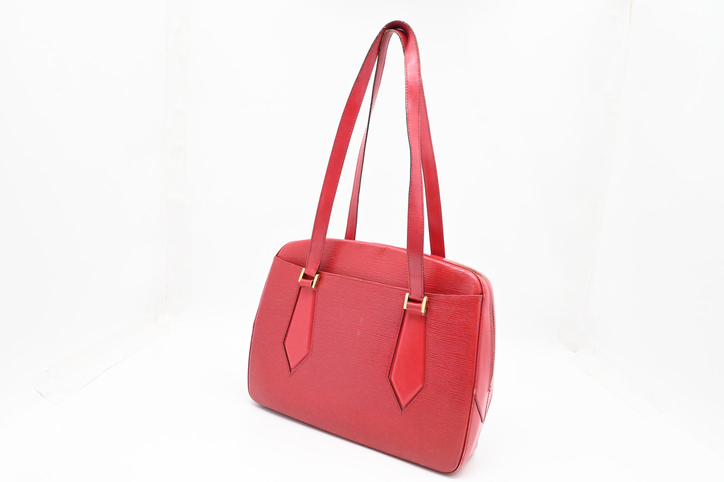 Louis Vuitton Voltaire in Red Epi Leather
