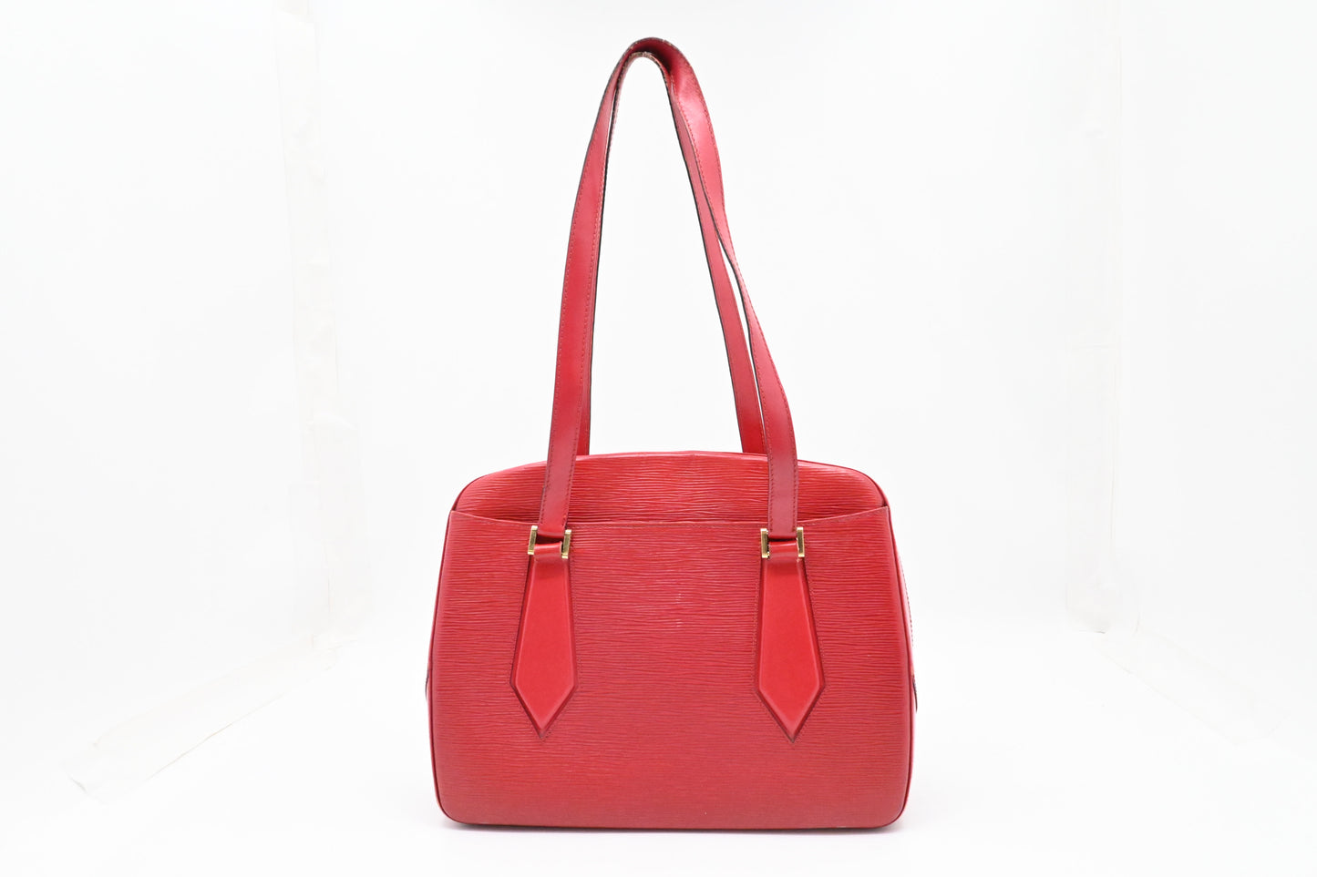 Louis Vuitton Voltaire in Red Epi Leather