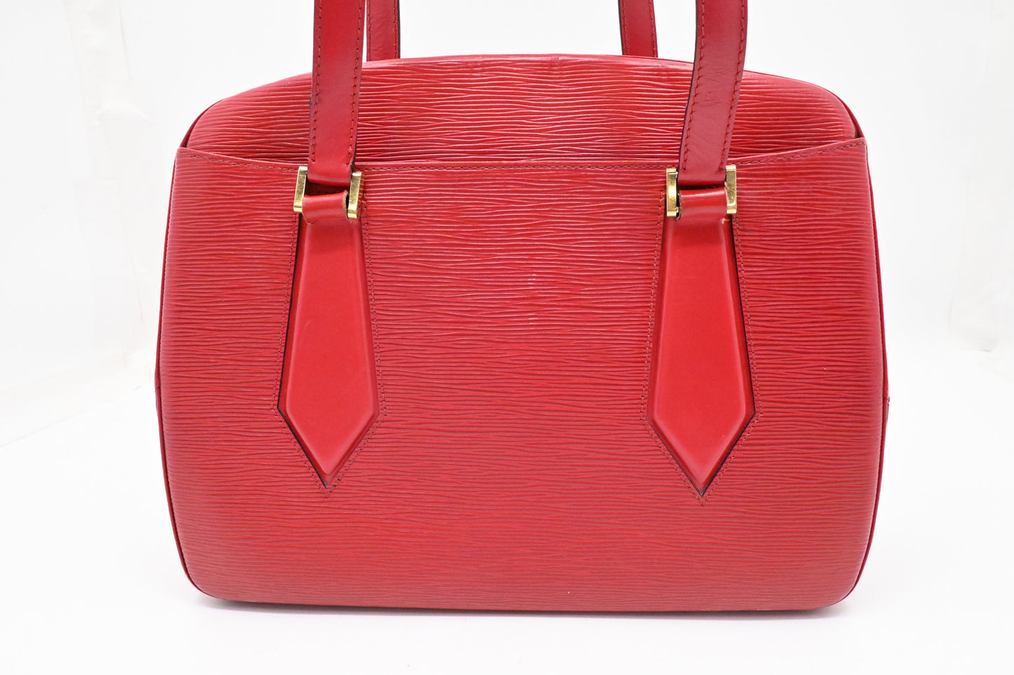 Louis Vuitton Voltaire in Red Epi Leather