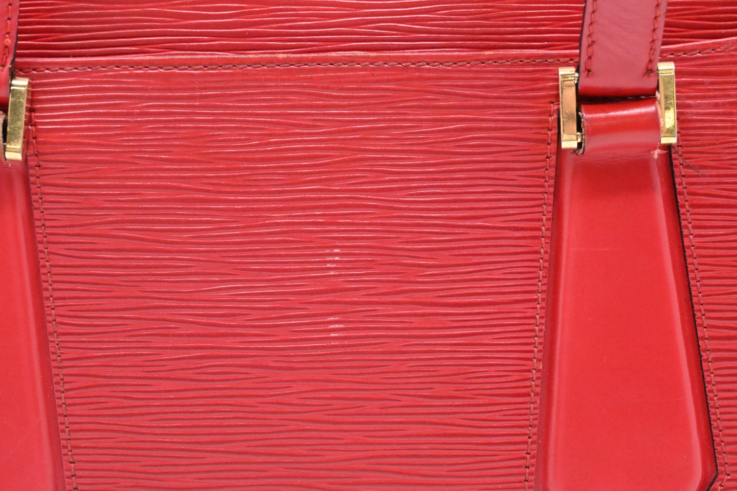 Louis Vuitton Voltaire in Red Epi Leather
