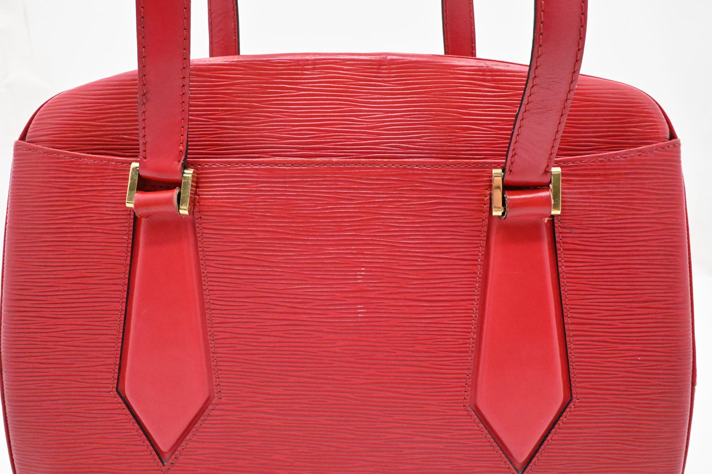 Louis Vuitton Voltaire in Red Epi Leather