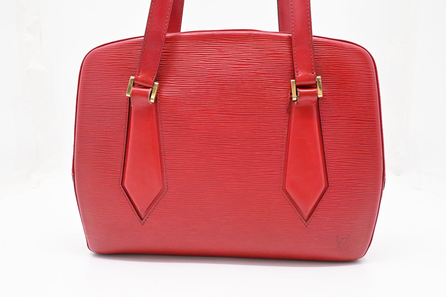 Louis Vuitton Voltaire in Red Epi Leather