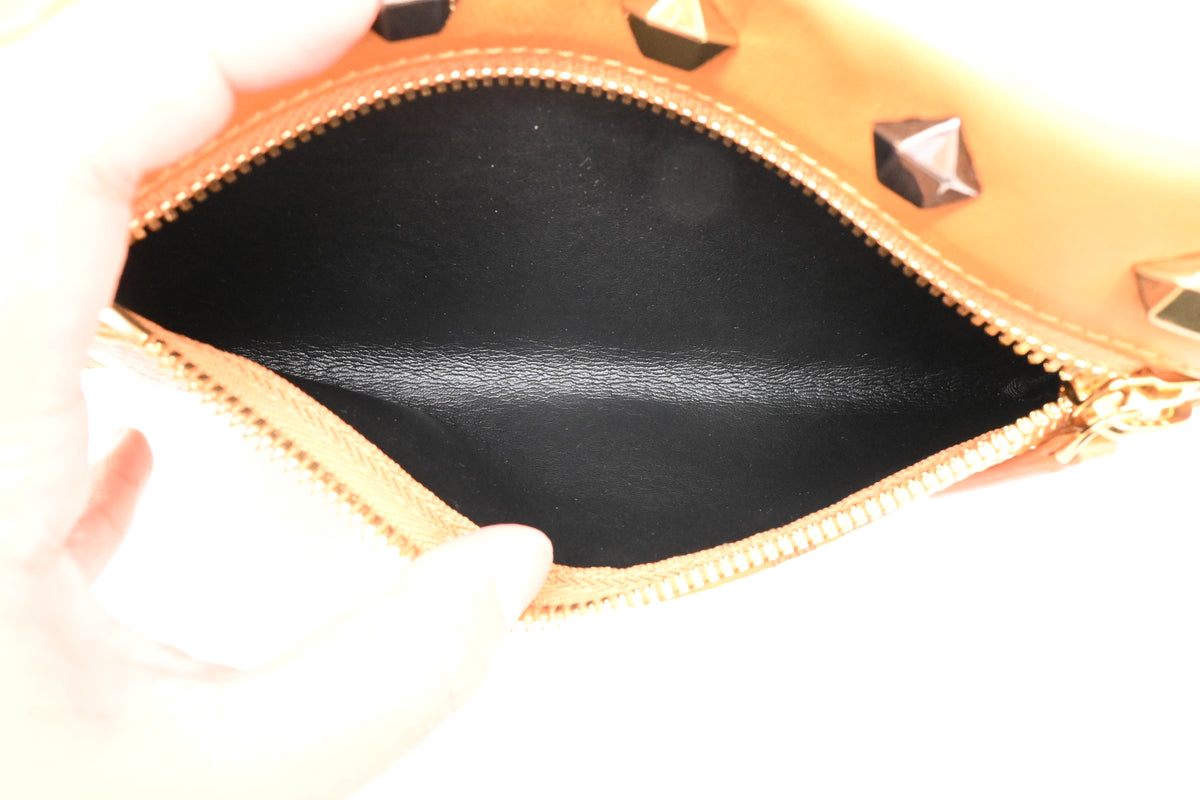 MCM Backpack in Cognac Visetos Canvas