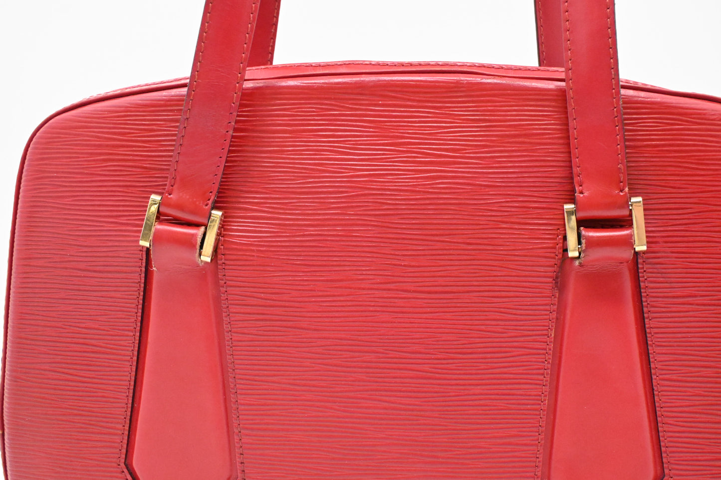 Louis Vuitton Voltaire in Red Epi Leather