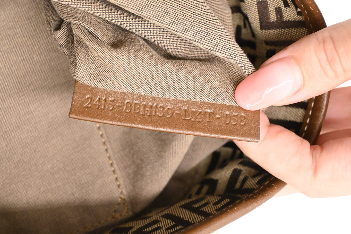Fendi Handbag in Zucchino Canvas