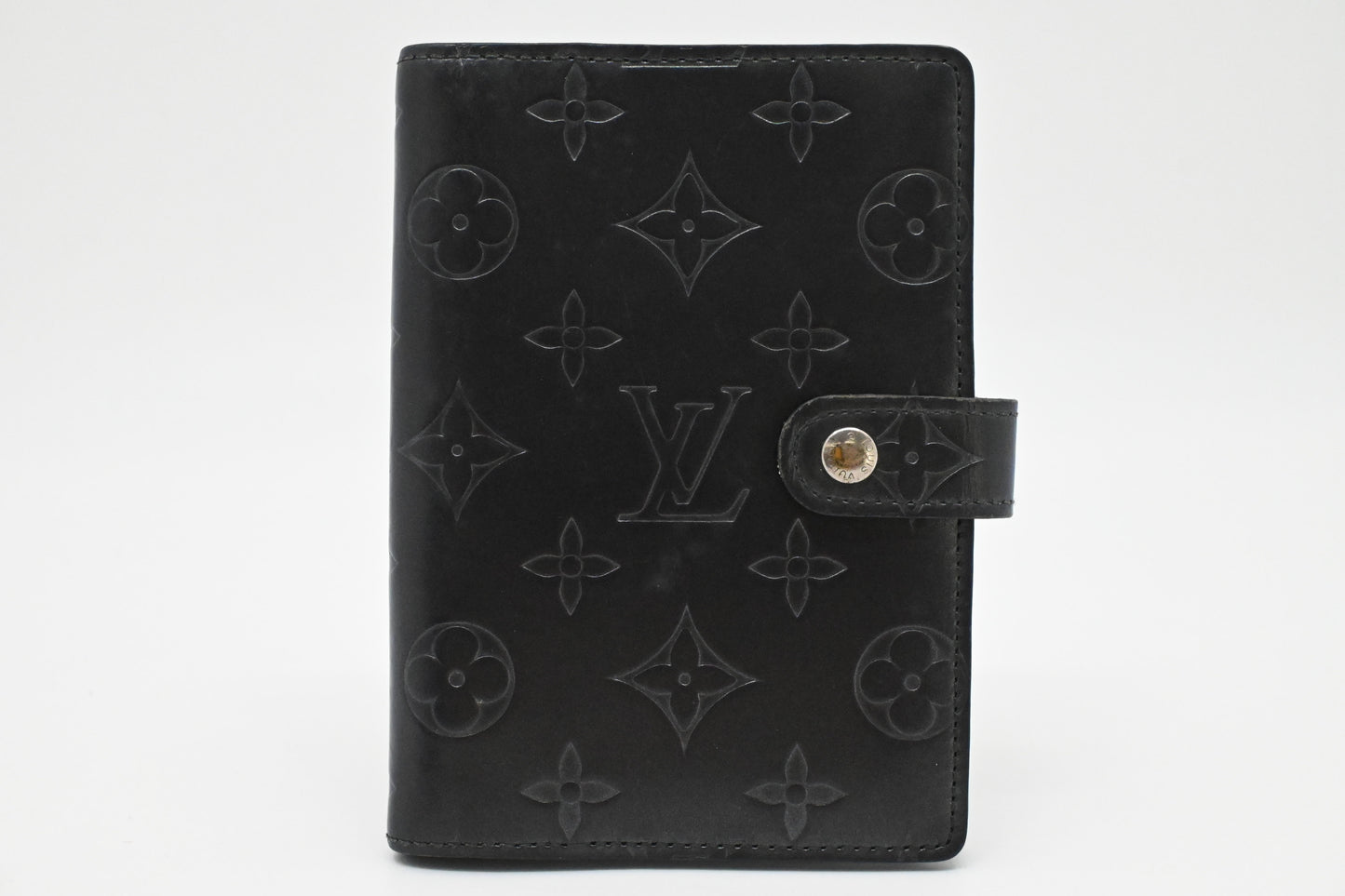 Louis Vuitton Agenda PM in Matte Dark Blue Leather