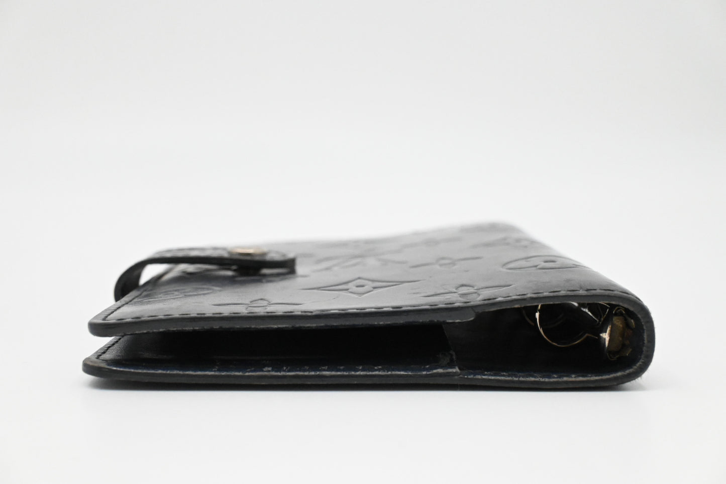 Louis Vuitton Agenda PM in Matte Dark Blue Leather