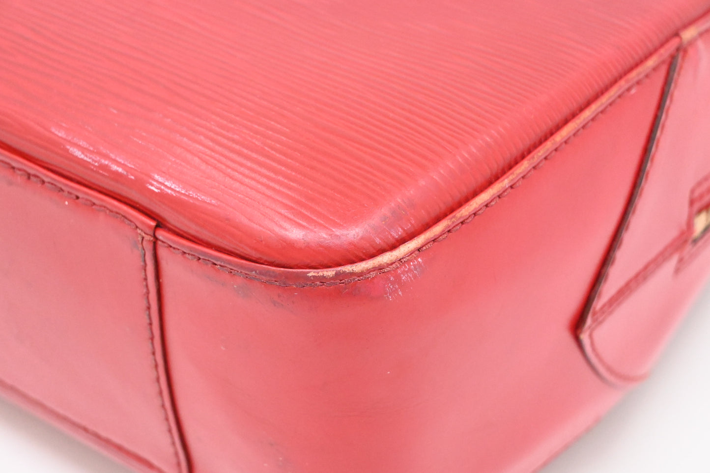 Louis Vuitton Voltaire in Red Epi Leather