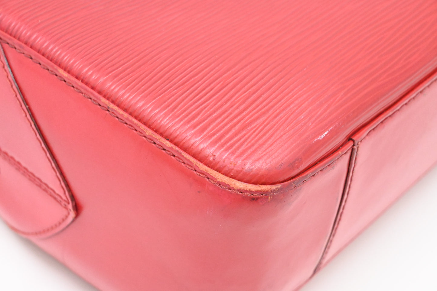 Louis Vuitton Voltaire in Red Epi Leather