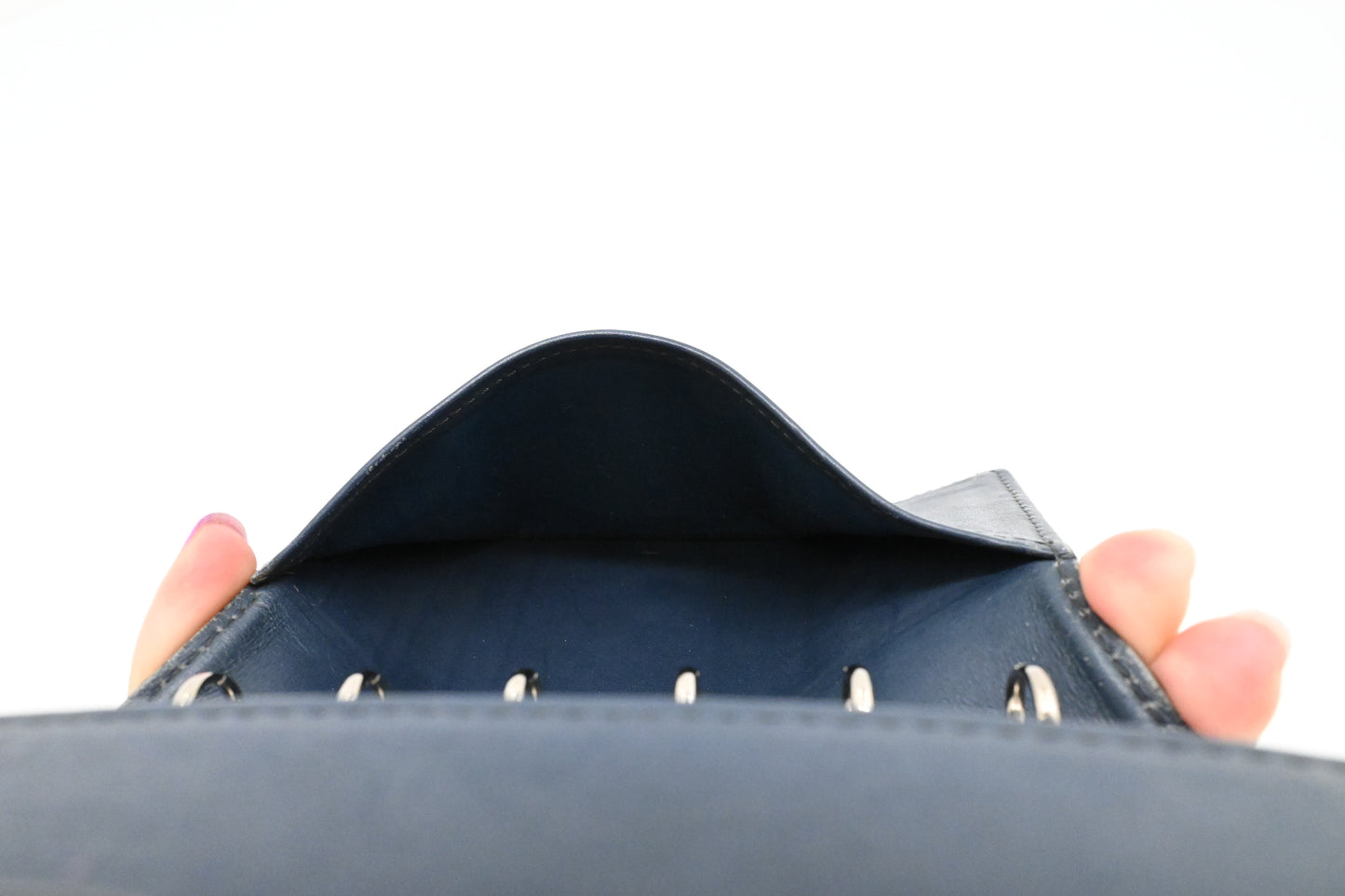 Louis Vuitton Agenda PM in Matte Dark Blue Leather