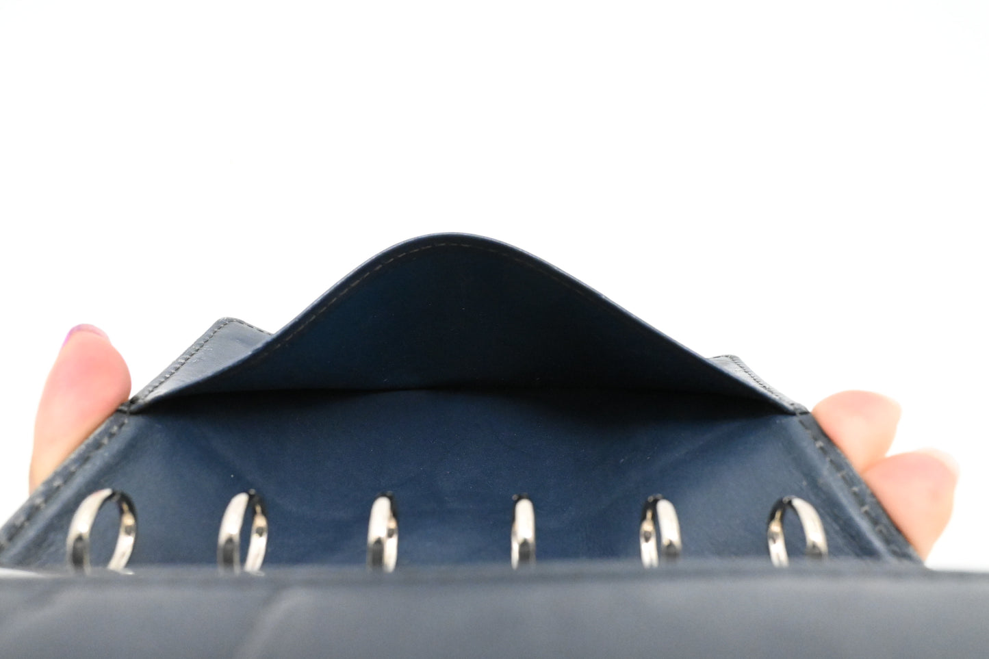 Louis Vuitton Agenda PM in Matte Dark Blue Leather