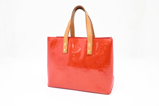 Louis Vuitton Reade PM In Red Vernis Leather