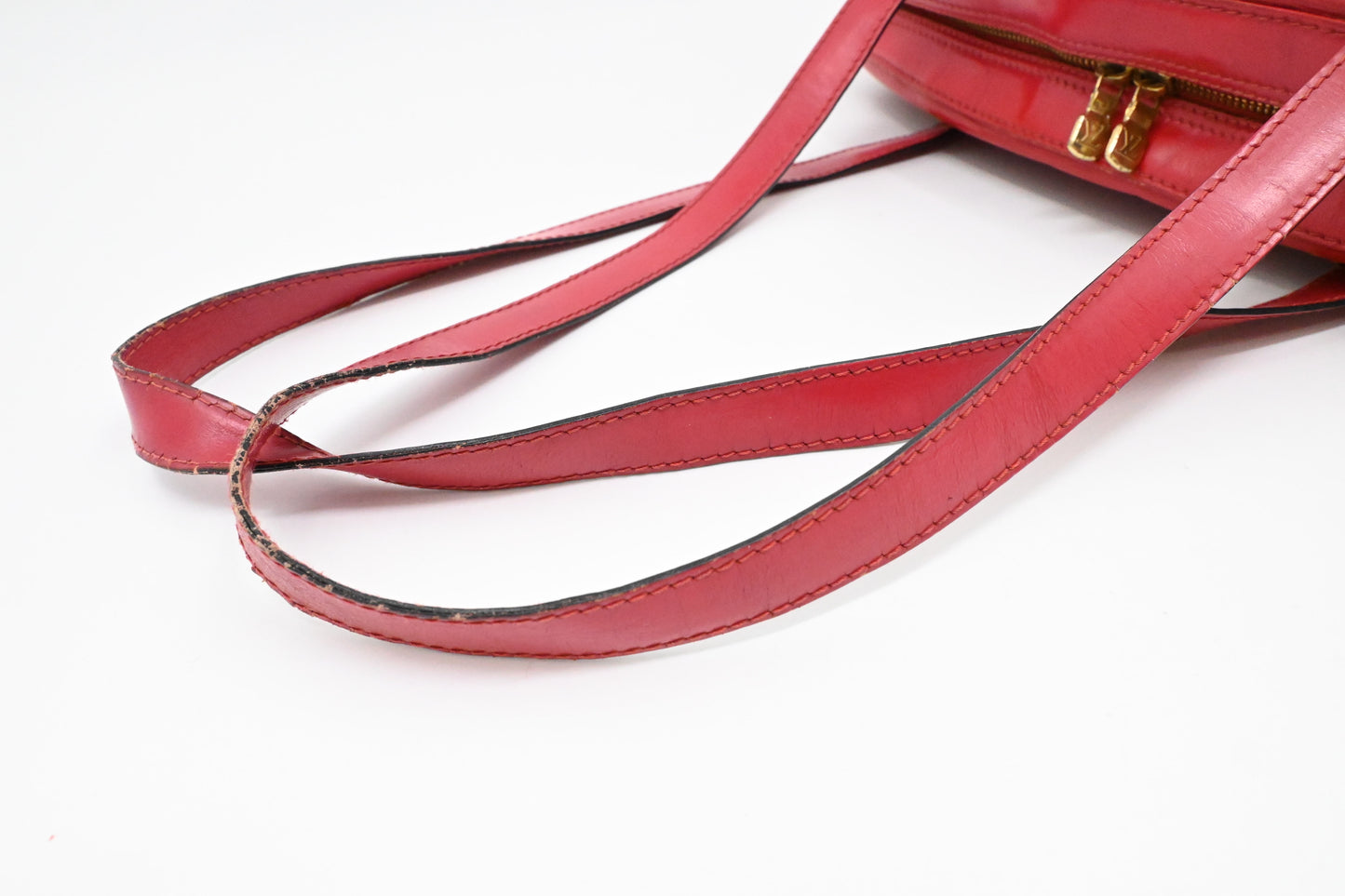 Louis Vuitton Voltaire in Red Epi Leather