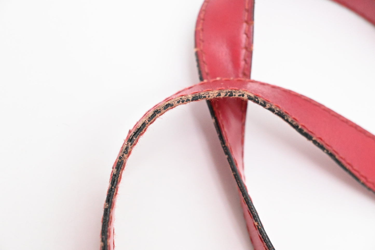 Louis Vuitton Voltaire in Red Epi Leather