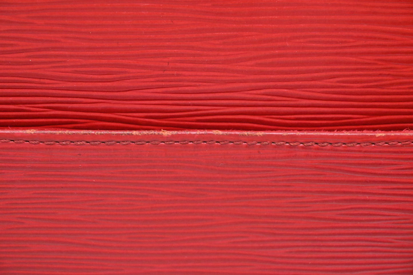 Louis Vuitton Voltaire in Red Epi Leather