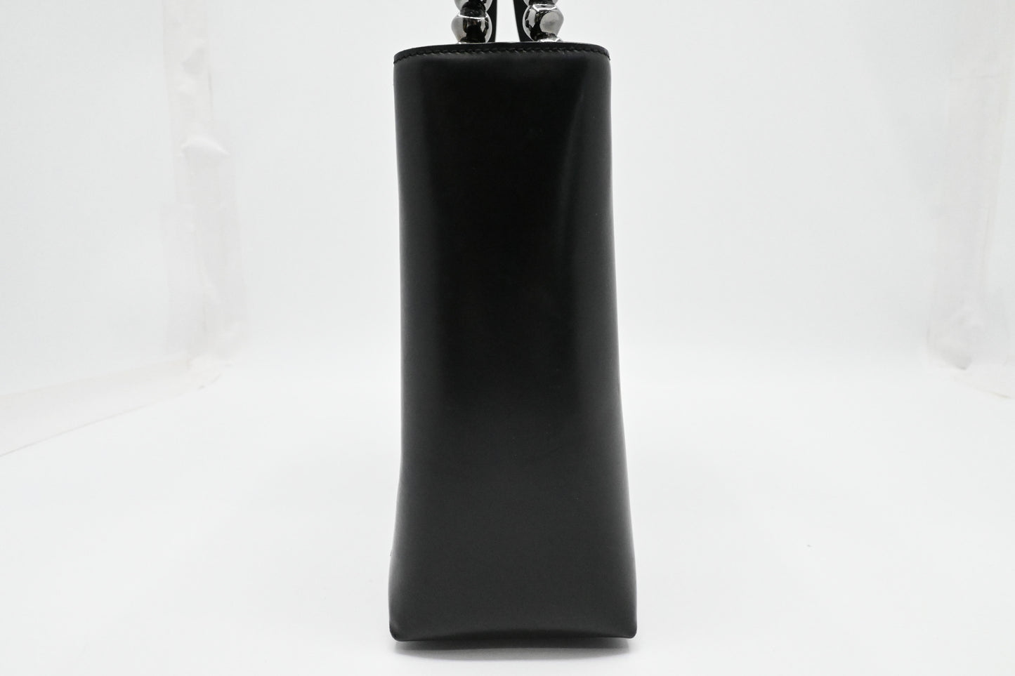 Dior Malice Shoulder Bag in Black Leather