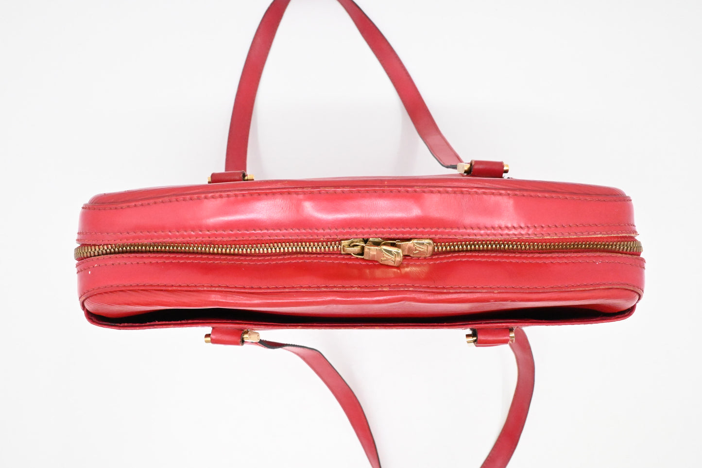 Louis Vuitton Voltaire in Red Epi Leather