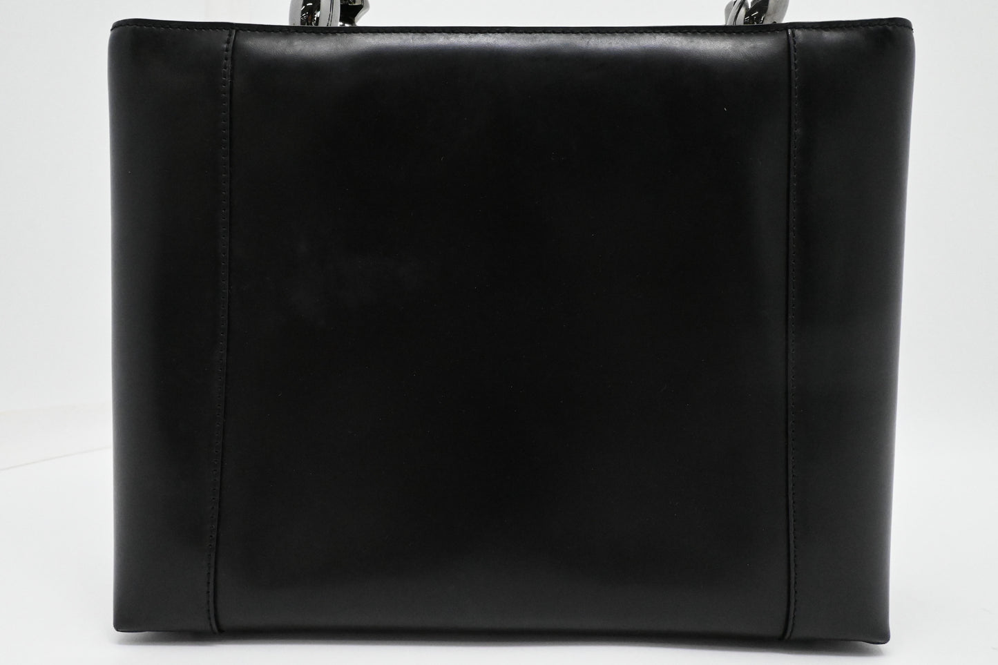 Dior Malice Shoulder Bag in Black Leather