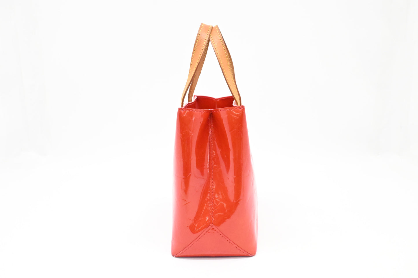Louis Vuitton Reade PM In Red Vernis Leather