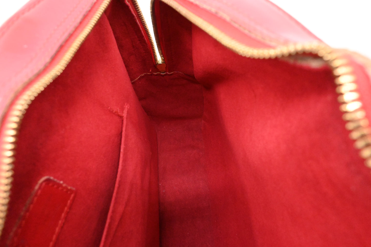 Louis Vuitton Voltaire in Red Epi Leather