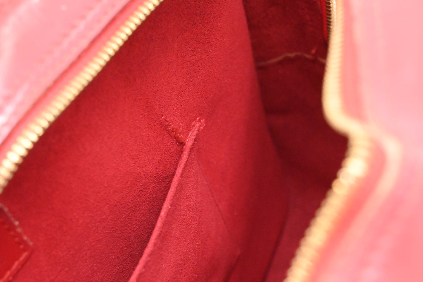 Louis Vuitton Voltaire in Red Epi Leather