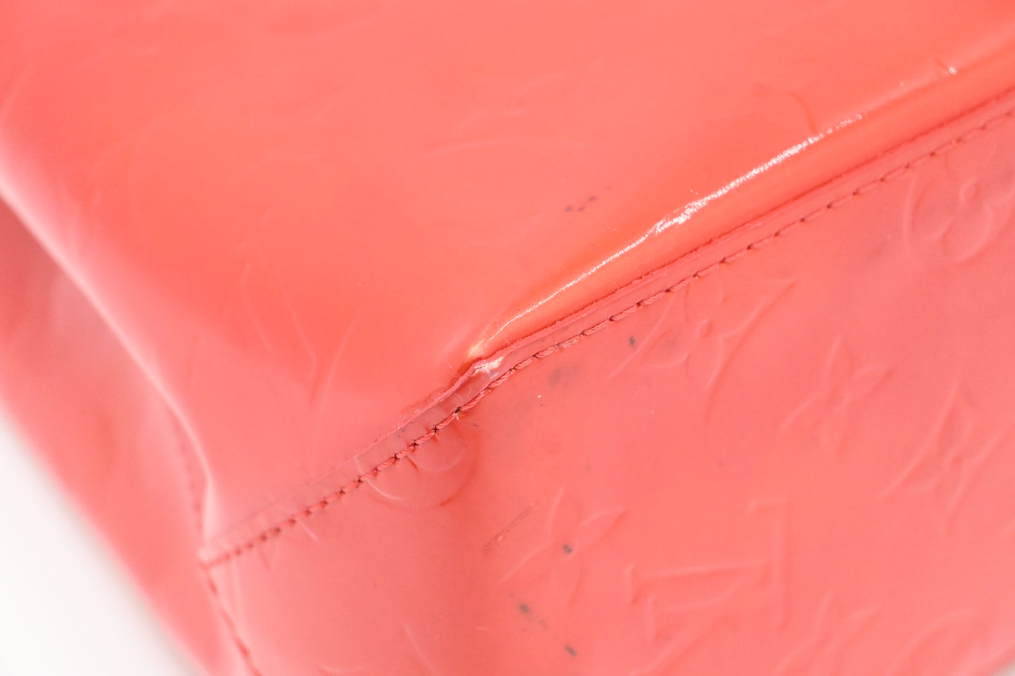 Louis Vuitton Reade PM In Red Vernis Leather