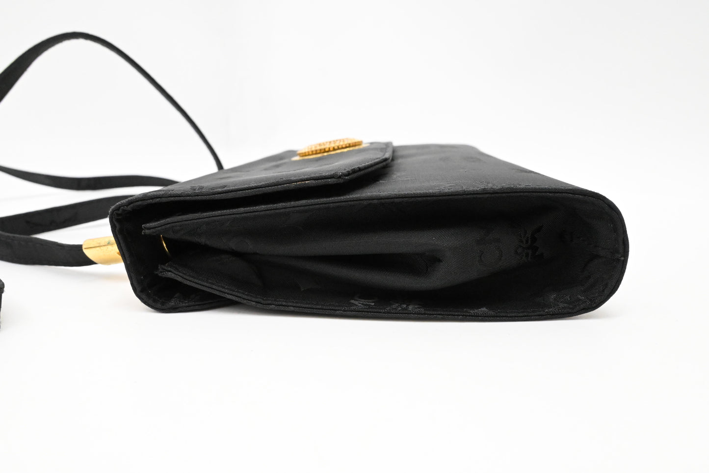 MCM Shoulder Bag in Black Canvas