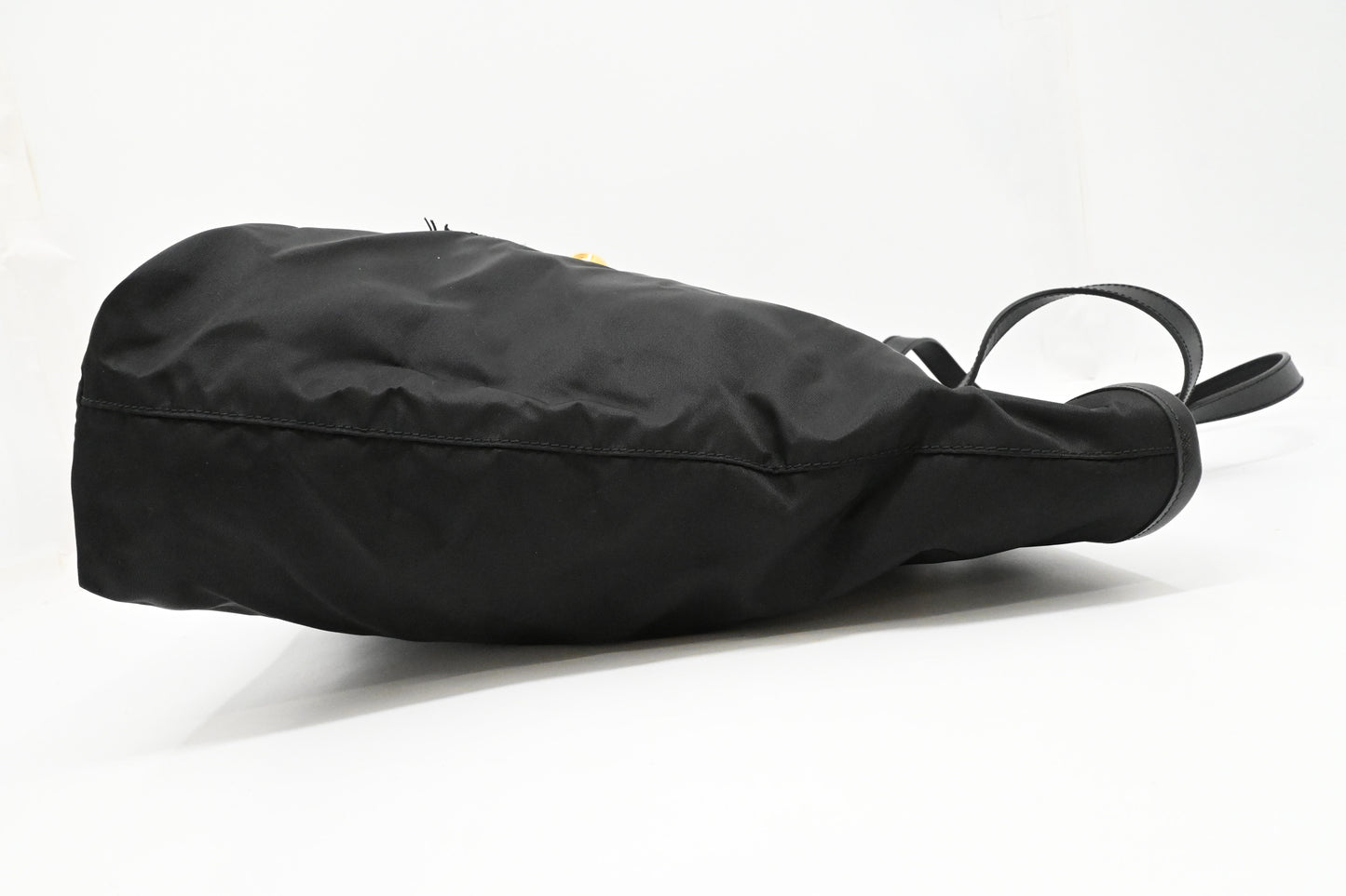 Prada Clown Tote in Black Canvas