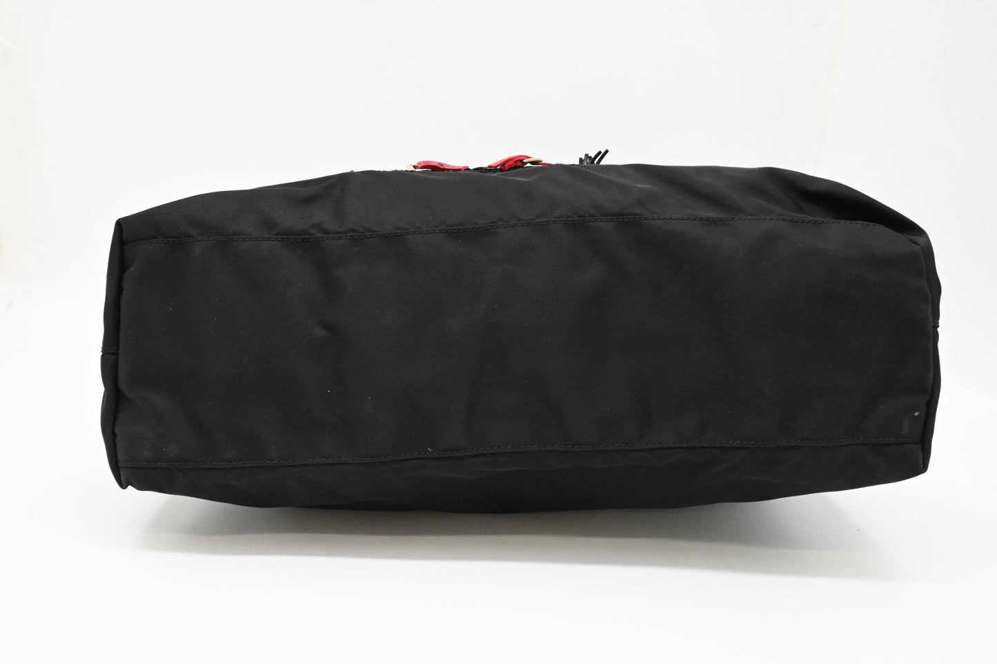 Prada Clown Tote in Black Canvas